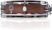 Piccolo Snare Drum 13" x 3.5" by Griffin|100% Poplar Wood Shell with Flat Hickory Finish and Coated Drum Head | Professional Drummers Deluxe Percussion Instrument with Bright Tone and Brilliant Attack