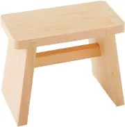 Bath chair, hinoki cypress, handmade by Japanese craftsmen, high quality, HINOKI