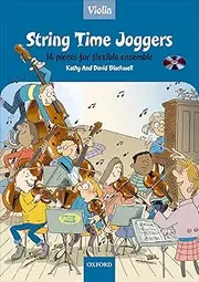 Oxford University Press String Time Joggers Violin Book with CD: 14 pieces for flexible ensemble