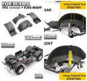 CChand Nylon Wheel Eyebrow Muddy Fender for RC4WD FJ55 TOY RC CAR PART
