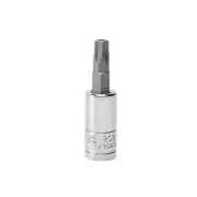 Genius Tools 1/4" Dr. T-30 Pentacle Bit Socket, 45mmL - 208+5030