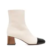 [Chie Mihara] Chie Mihara 60m Block-heel Boots 39 IT NEUTRALS/BLACK
