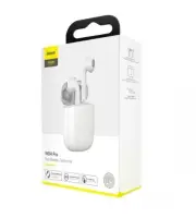 Baseus W04 Pro Encok True Wireless Earphones - White