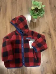 Ben Sherman Toddler Fleece Plaid Jacket SZ 24M