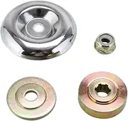 Grass Trimmer Replacement Parts, 4X Gear Head Brush Cutter Accessories, Iron Gear Gearbox Metal Parts For Garden, Shrubs, Lawns, And Landscaping, Durable Gearhead Components For Trimming And Cutting