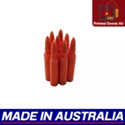 .223 Snap Caps - Dummy Rounds 8x Pack Plastic Training Ammo Centrefire Bullets