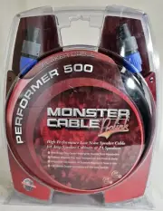 Monster P500-S-25SP Performer 500 Prolink Speaker Cable Speak-On Connectors 25'