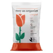 EASY AS ORGANICS LIVING SOIL 25L BAG HYDROPONICS GROWING MEDIUM GROW PLANTS