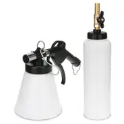 Air Brake Bleeder Clutch Vacuum Bleeding Extractor Fluid Fill Adapter Kit Set