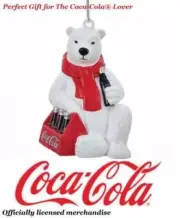 Coca-Cola Polar Bear Christmas Ornament Coke Ornament