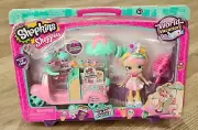 Shopkins Shoppies World Vacation Italy Peppa-Mint's Gelati Scooter Playset, NEW