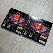 Arteza Acrylic Pad Black Lot of 2 NEW 6x6 Acrylic & Oil Painting Sheet