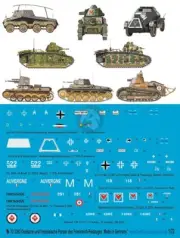 Peddinghaus 1/72 German & French Tank & Vehicle Markings Invasion of France 3363