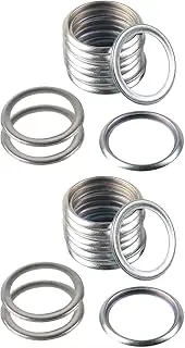 MagiDeal 20x Engine Oil Drain Plug Washer Gaskets 11126AA000 High Performance Durable Car Accessories Spare Parts Aluminum Oil Crush Washers Seals Rings