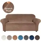 Home Plush Elastic Sofa Cover, Elastic Furniture Protective Cover, 1/2/3/4 Seat