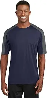 [SPORT-TEK] PosiCharge Competitor Sleeve-Blocked Tee. ST354