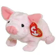 TY Beanie Baby - LUAU the Pig (6 inch) - MWMTs Stuffed Animal Toy