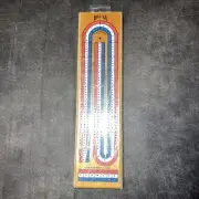 Bicycle 3-Track Color Coded Wooden Cribbage Board Game W Instructions Sealed