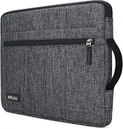 [kizuna] 14 Inch Laptop Sleeve Case Computer Carrying Bag Handbag for 15" Macbook air M2 2023/Lenovo Flex 14/14" HP EliteBook 840 G5/HP Pro 14 G3/Dell Latitude 7490/Surface Laptop 3/IdeaPad Flex 5, Grey