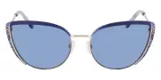 Draper James DJ7063 Women Sunglasses Navy, Cat Eye