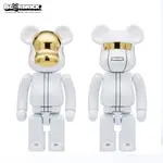 【BRAND T】BE@RBRICK 200% 白色龐克兄弟(兩隻一組) 200% 庫柏力克熊 *全新未拆封*