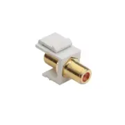Platinum Tools 780WH-50 White Keystone Jack, 50 Piece