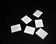 LOT OF SIX (6) ALUMINA CERAMIC SUBSTRATE 1.063" x 0.866" x .025" No.: 501