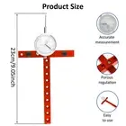 Table Saw Dial Indicator 0.001inch Accuracy Adjustable Table Saw Gauge qiqoi