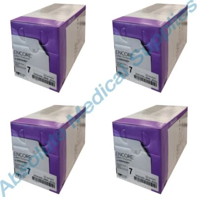 *200-Pairs* Ansell Encore Dermashield Latex Surgical Size-7 Gloves 330101070