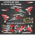 JUPITER MX 變化條紋貼花貼紙 2010-2015 SPARK MX