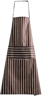 [MYSMFY] Aprons For Women Long Sleeved Apron, Women'S Household Cotton And Linen Waist, Kitchen Cooking Hood, Colorful