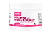 Jarrow Formulas D-Mannose with Organic Cranberry SUpports UTI Urinary Tract Health 81g