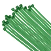 200PCS Cable Zip Tie 12 Inch Nylon Wire Tie with 50LBS Tensile Strength Green