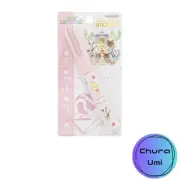 Sunstar Stationery S3721108 Animal Crossing Scissors Portable Pink