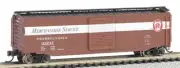 BACHMANN N SCALE #19457 PRR MERCHANDISE SERV 50' SLIDING DOOR BOX CAR NEW IN BOX