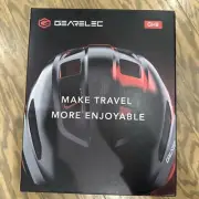 GEARELEC Bluetooth Smart Bike Helmet 2-8 Riders Full-Duplex Intercom Black