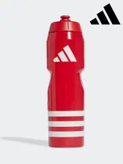 adidas Red/White Performance Tiro 750 ML Water Bottle (N17886) | $21