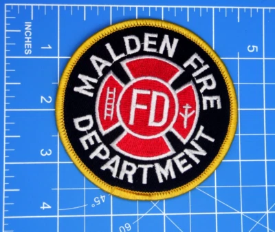 Malden MASSACHUSETTS Fire Department Patch
