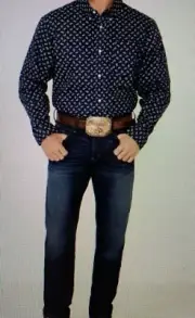 CODY JAMES Men's Western Dress Shirt