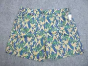 Brooks Brothers Swim Trunks Mens 2XL XXL Blue Jungle Monkey Bathing Suit 42X20