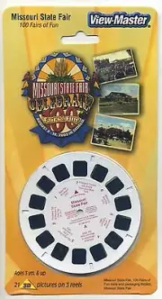 100th. Anniversary MISSOURI STATE FAIR 2001 View-Master Packet Sealed Mint