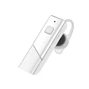 Bluetooth-compatible Earphone Handsfree Strong Bass Mini In-ear Stereo Wireless Headphone for Smart Phone-White 2