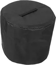 Fire Pit Cover Moisture-proof Agent Desiccant Special Nose Clip Nose Clips Dustproof Heater Portable Table Covers Moisture-proof Bead Desiccant Decor Black 600d Oxford Cloth