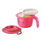 Tupperware Microwave Mini Rice Cooker Maker, Personal Size, Pocket Cooker 550ml