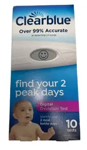 ClearBlue Digital Ovulation Test 10ct Exp01/2027 #0760