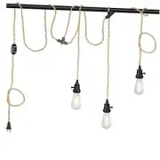 Pendant Light Cord Kit with Dimmer Switch, 28.5ft Dimmable Plug in Hanging