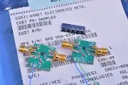 2 Broadcom RF Amplifier IC CDMA GSM 450MHz~2GHz 8-QFN MGA-633P8-BLKG w/ 2 boards