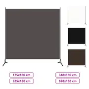 Room Divider Panel Privacy Screen Partition Stand Multi Colours/Sizes vidaXL