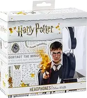 Harry Potter Headphones, Hogwarts Over The Ear Adjustable Wired Headphone For Children (Black)