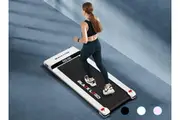 BLACK LORD Treadmill Electric Walking Pad Steel Frame Under Desk Gym 410mm White
